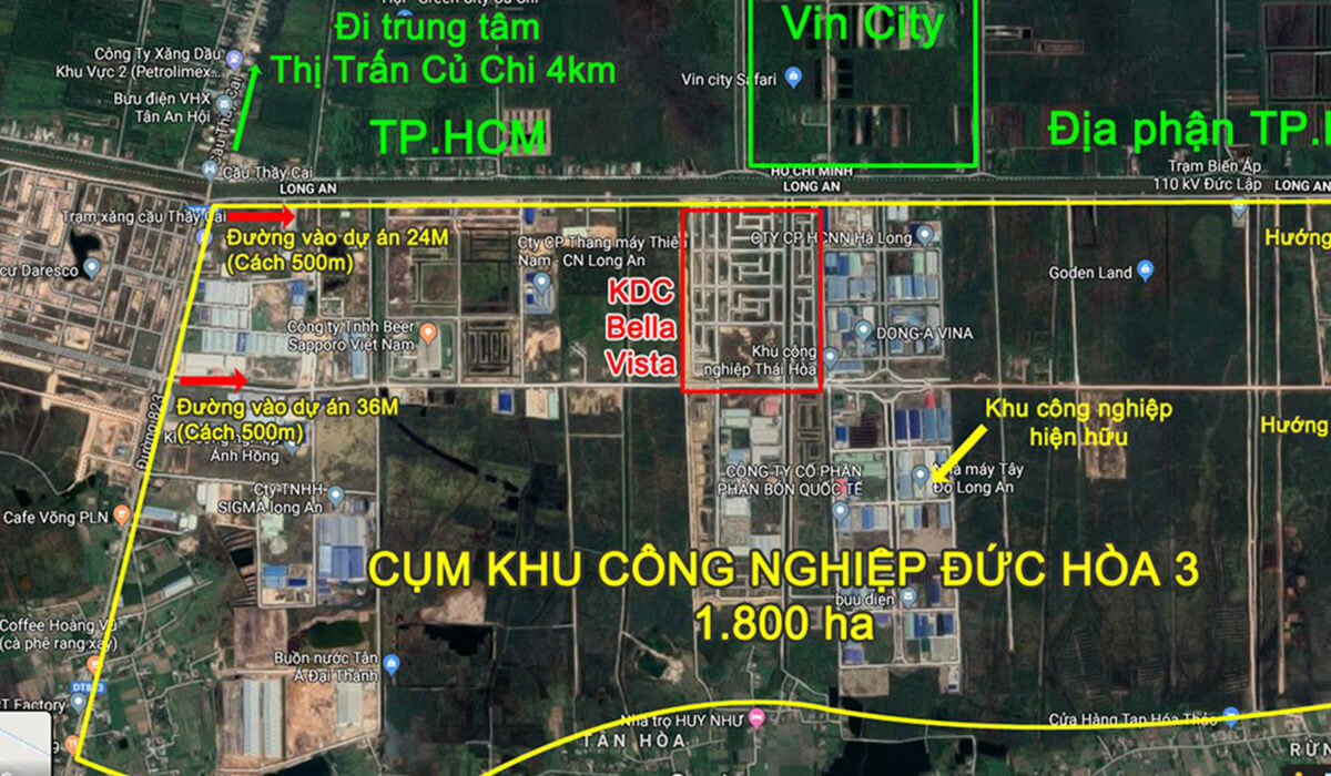 tiện ích bella vista