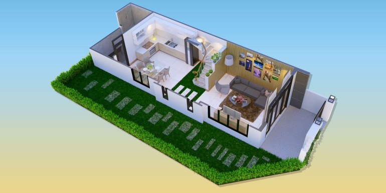 nhà phố bella villa