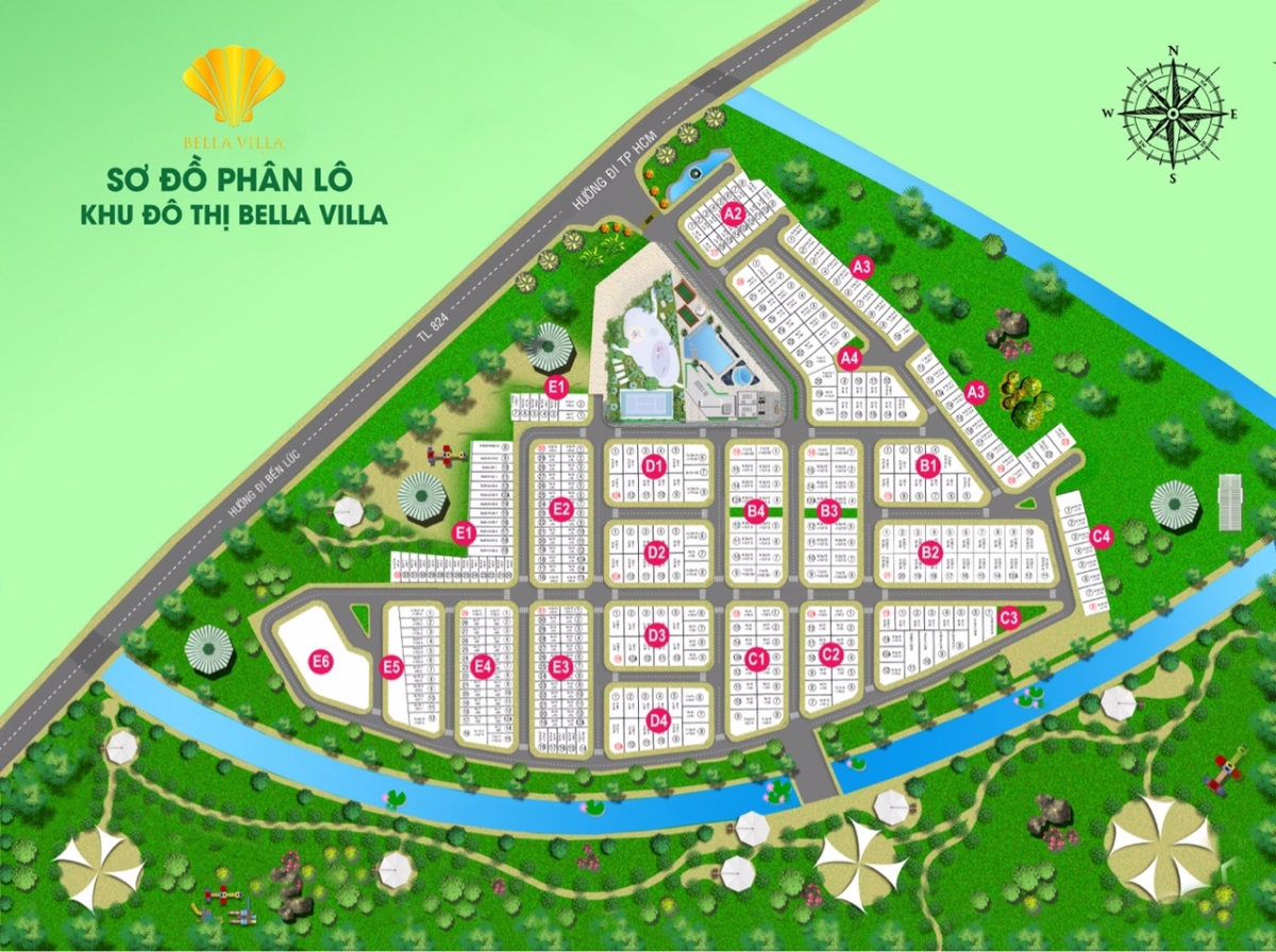 sơ đồ phân lo bella villa