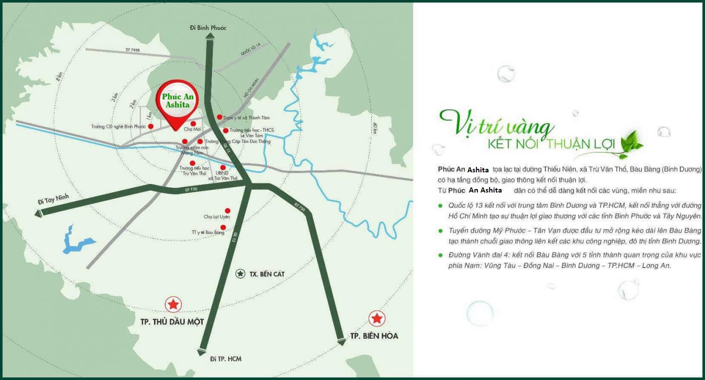 Dự án phúc an ashita bàu bàng bình dương trần anh group